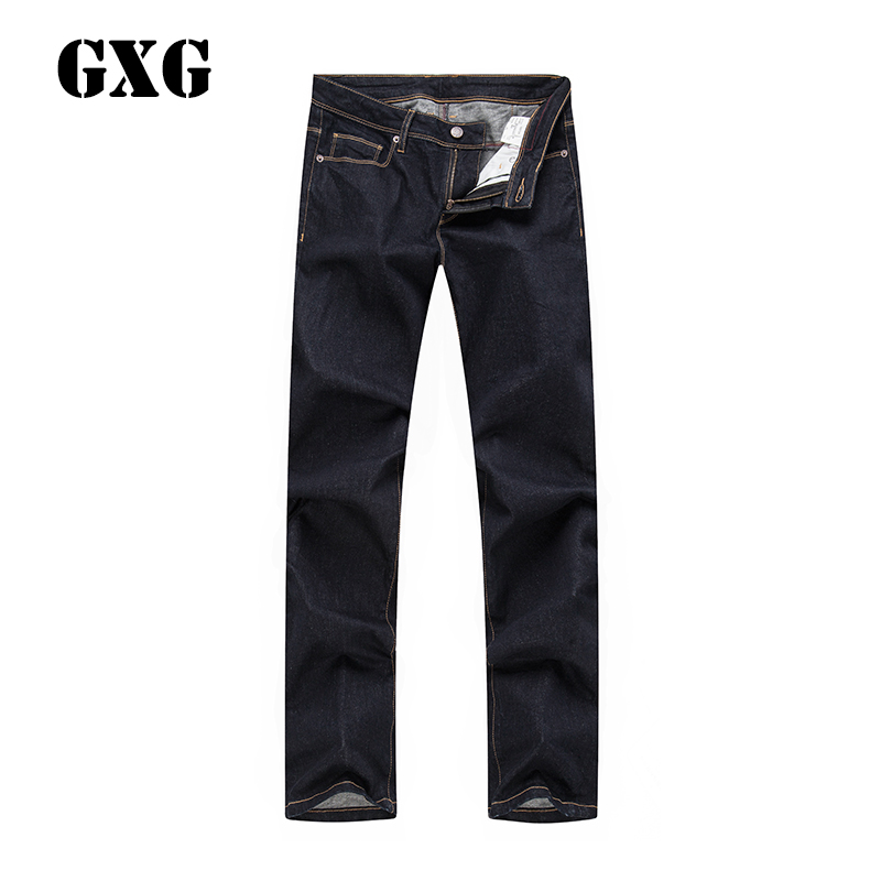 GXG牛仔裤男装 春季潮流热卖 都市时尚男士修身牛仔裤