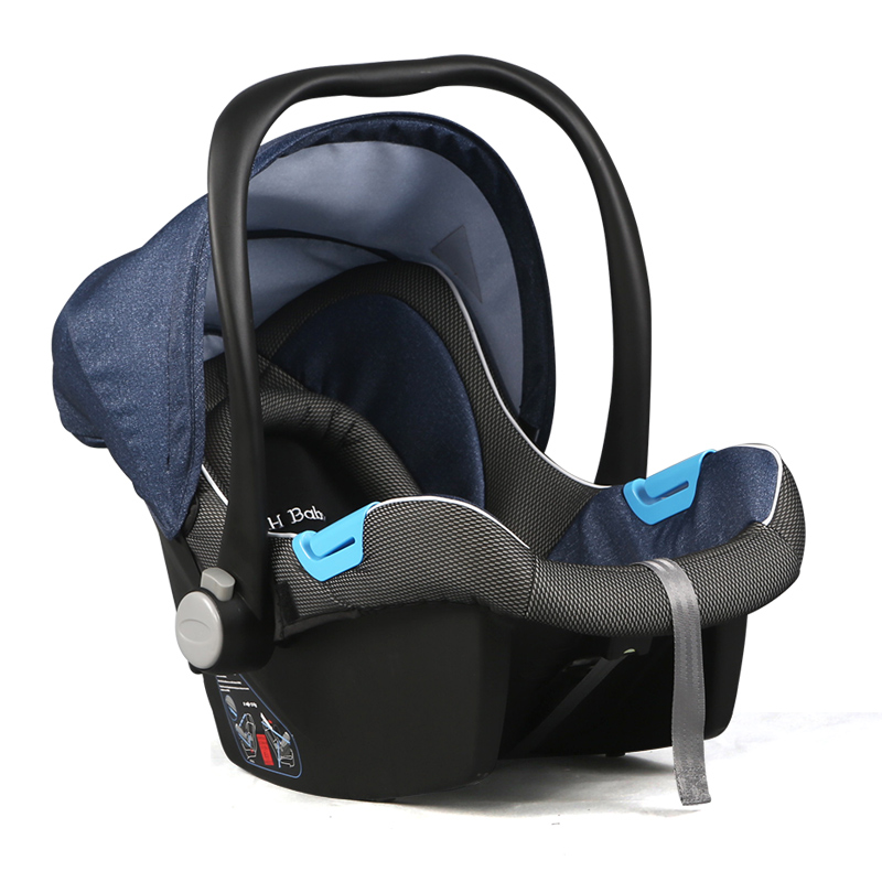 CHBABY 新生婴儿汽车安全坐椅车载宝宝摇篮儿童提篮式安全座椅风情牛仔