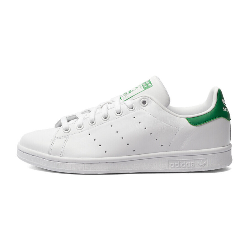 Adidas 三叶草 男女 2018STAN SMITH 绿尾 经典小白鞋 M20324