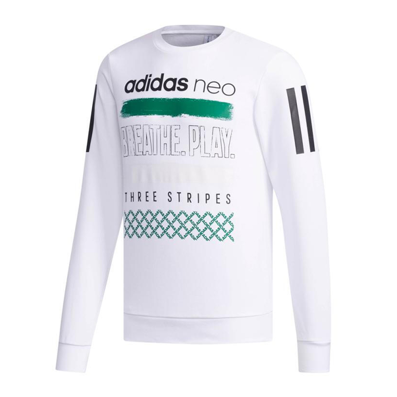 Adidas阿迪达斯NEO2018MCSGBBLSWT冬季男装卫衣DX0040