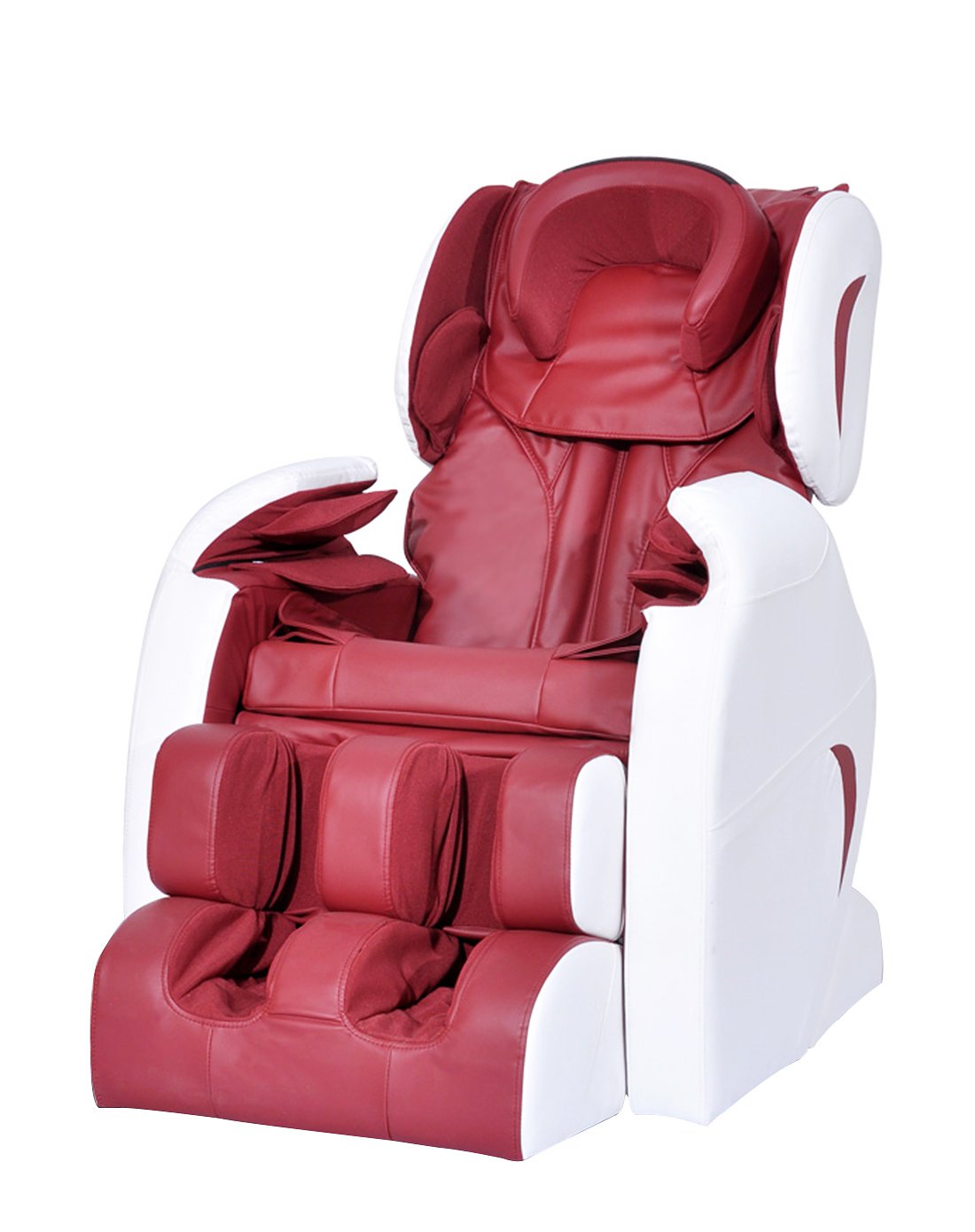 BA2红色时尚豪华多功能 中性款 全身按摩家用按摩椅太空漫步机/走步机按摩器材