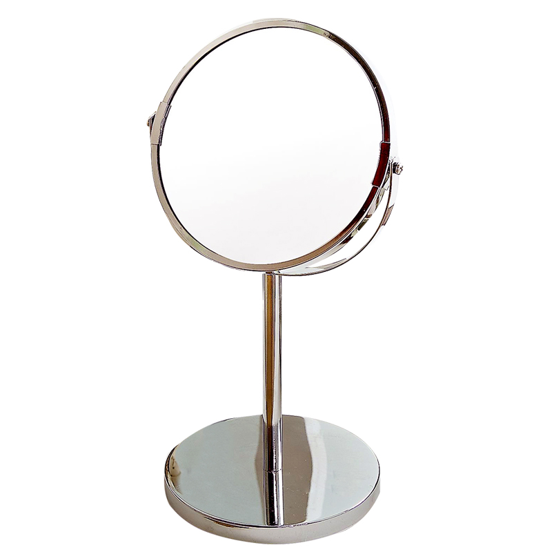 欧润哲(ORANGE) 创意台式化妆镜 双面梳妆镜美容镜子 家用浴室放大镜 便携式用镜 106301