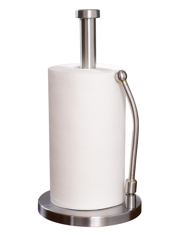 欧润哲(ORANGE )不锈钢纸巾架家用厨房用餐厅桌面卷纸架子卫生间厕所创意卷筒纸座109218