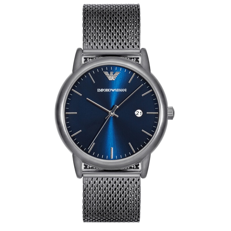 阿玛尼手表 钢制表带经典时尚休闲石英男士时尚腕表AR11053