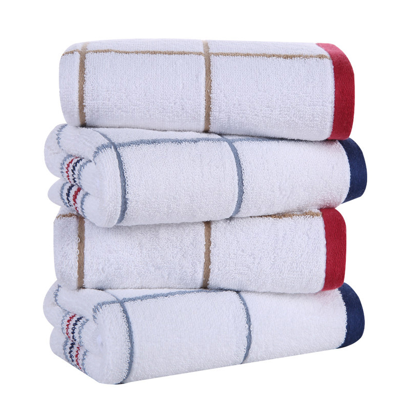 4条装洁丽雅纯棉强吸水舒适毛巾