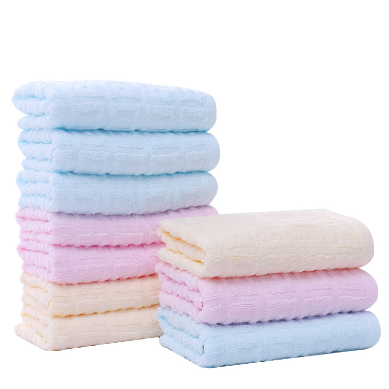 洁丽雅(grace)毛巾10条装 纯棉速干毛巾 易拧速干舒适吸水