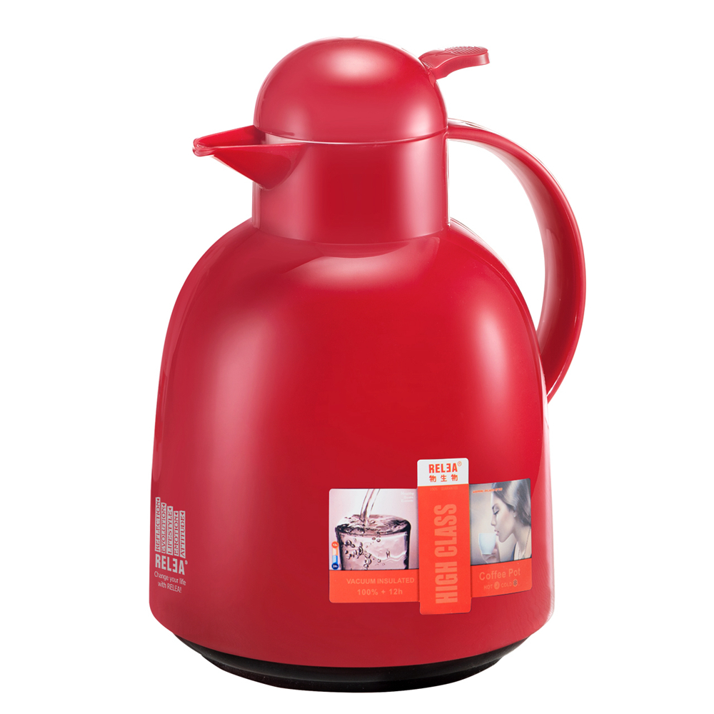 物生物（RELEA）欧式保温壶热水瓶家用大容量茶水保温杯子保温瓶暖热水壶1500ML