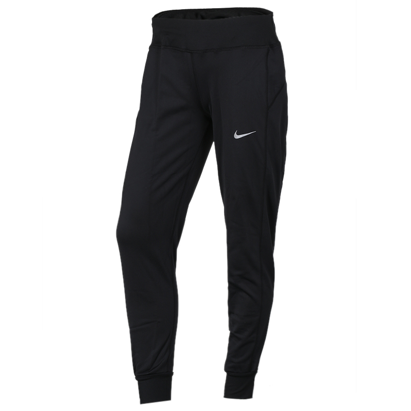 Nike耐克女裤保暖针织训练运动小脚长裤现856154-010