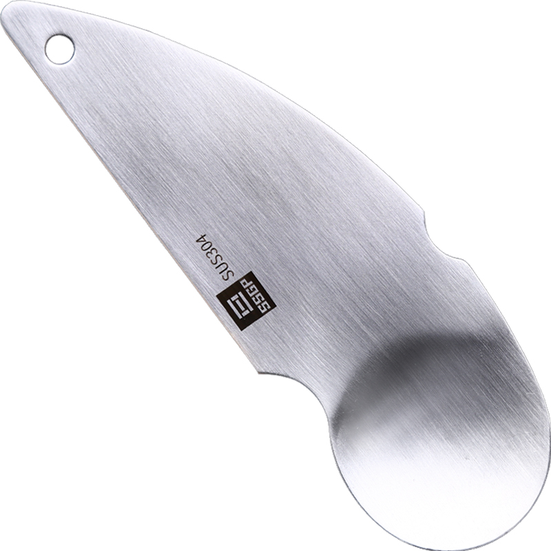 加厚304不锈钢猕猴桃刀具水果刀去皮挖勺器奇异果刀切猕猴桃工具