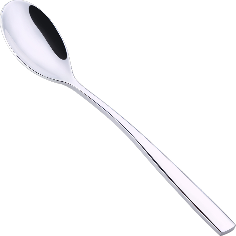 加厚欧式饭勺不锈钢勺子304长柄家用餐具调羹汤匙创意可爱套装