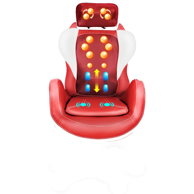 茗振电子 电动按摩椅 MZ-128J按摩转椅颈部背部腰部按摩震动按摩转椅
