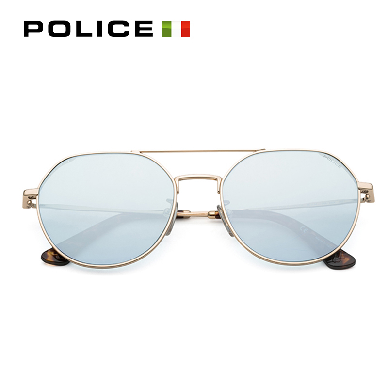 意大利POLICE太阳镜男女通用开车个性2018新款潮 防紫外线