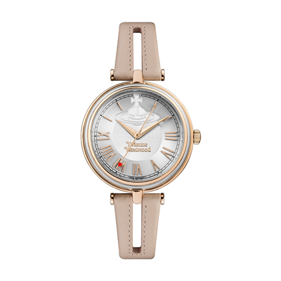 Vivienne Westwood/薇薇安·威斯特伍德 英国进口正品手表时尚复古镂空真皮表带时尚石英女士手表