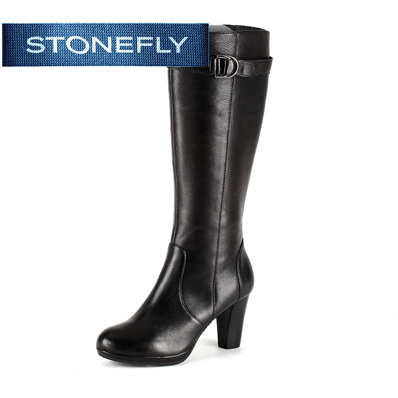 斯通富来STONEFLY冬季高跟时尚长靴女SD44111304