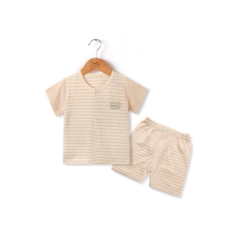 欧孕(OUYUN)婴幼儿内衣套装薄款新生儿夏季连体睡衣宝宝空调服