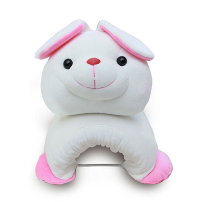 伊可莱ECOLIFELATEX乳胶枕头泰国颈椎枕芯记忆枕 玩具枕 卡通枕 抱枕 兔子