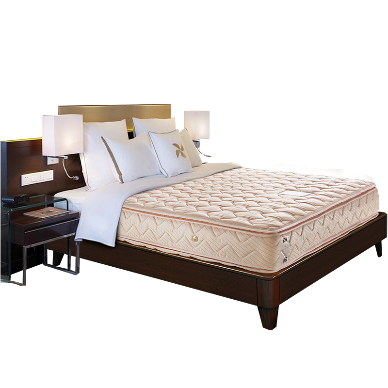 美国金可儿床垫 偏硬双人席梦思 弹簧床垫1.8 1.5米 喜来登酒店款 奢睡 双面双用床垫 美玉