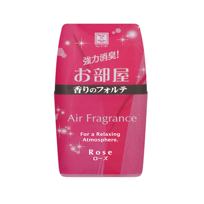 KOKUBO日本空气清新剂芳香剂除臭剂房间卫生间液体去味剂 室内用玫瑰香200ML