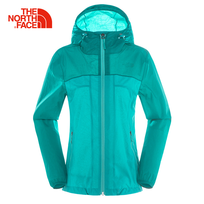 北面（TheNorthFace）户外女款防泼水透气舒适冲锋衣CUV6