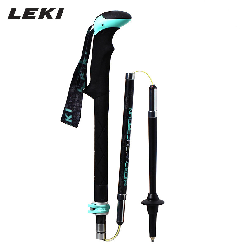 【德国LEKI】登山杖碳纤维可伸缩折叠紧凑徒步杖KT6362067