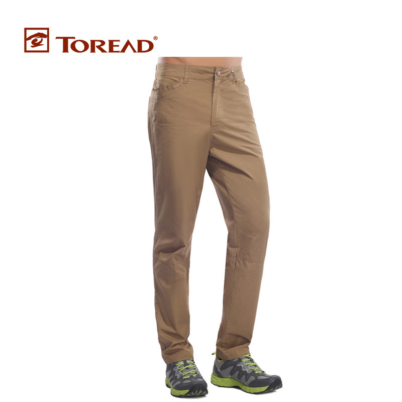 探路者（TOREAD）户外男式舒适透气旅行长裤TAMD81554