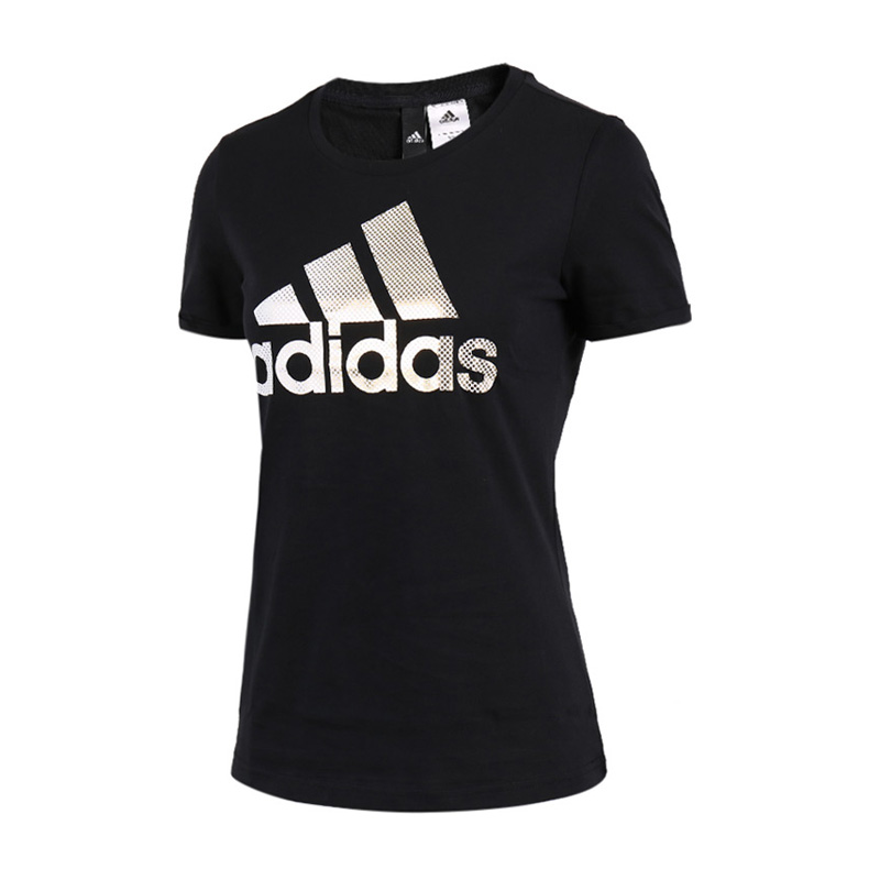 阿迪达斯（adidas）女装女子运动休闲透气短袖T恤DM3106