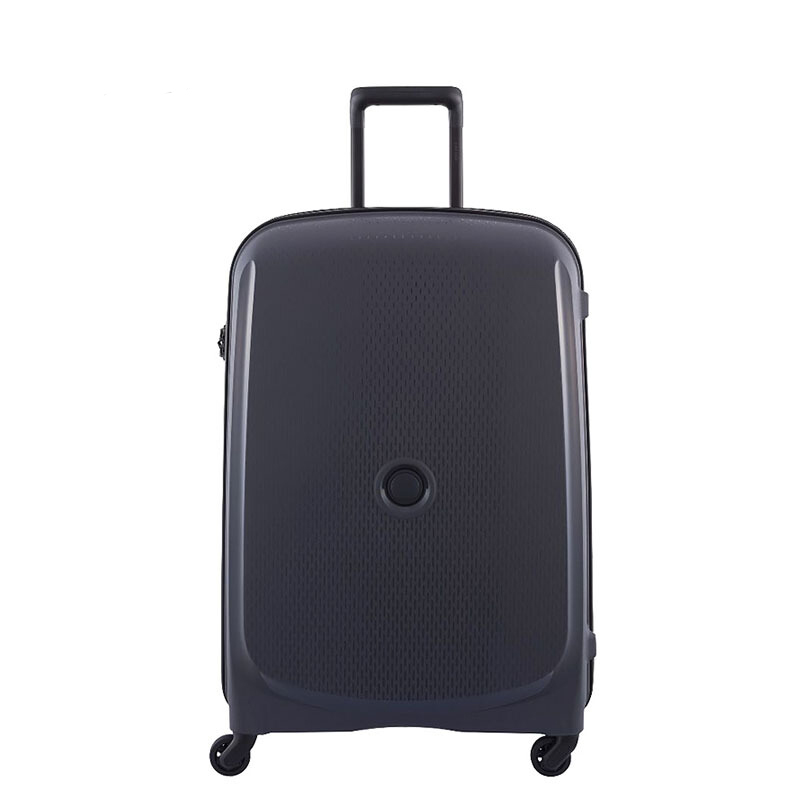 法国大使DELSEY大使牌 时尚多色万向轮拉杆箱 旅行箱行李箱 情侣 灰色 25英寸（双层防撬拉链）PP材质
