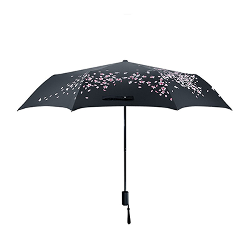 拼蕉下(BANANAUNDER)雨伞男女遮阳伞晴雨伞情侣雨衣太阳伞迷你焦下口袋黑胶伞