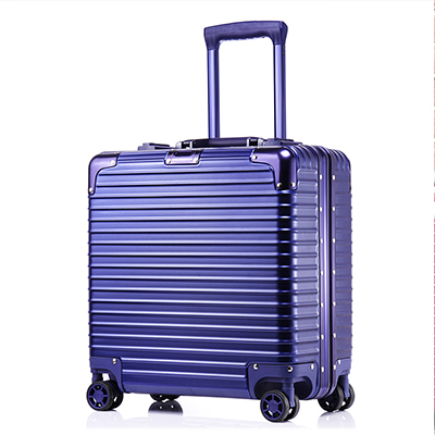 ZVIP正品商务必备登机箱18寸男小型旅行箱超轻铝框个性行李箱韩版小清新密码拉杆箱万向轮女迷你皮箱子箱包