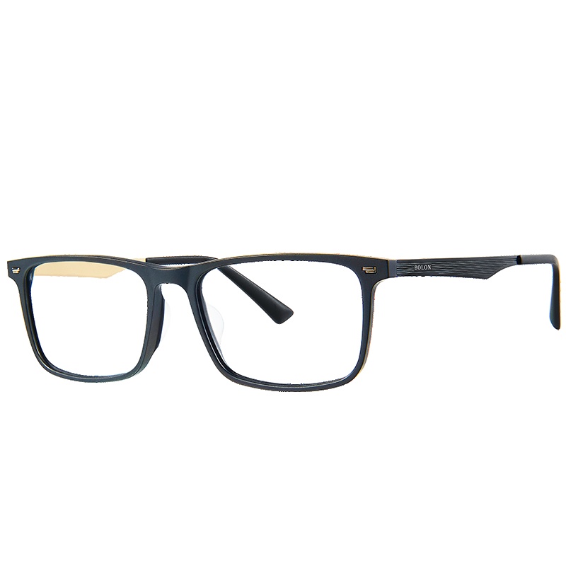 BOLON暴龙光学镜情侣方形框板材近视眼镜架BJ3032王俊凯同款