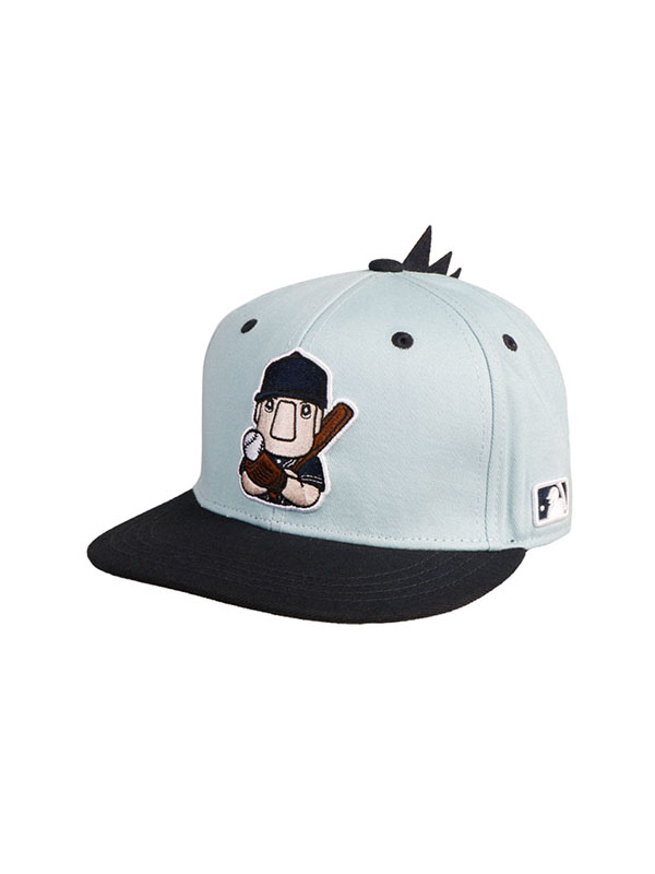 MLB美职棒棒球帽 时尚卡通帽 个性尾巴平檐帽