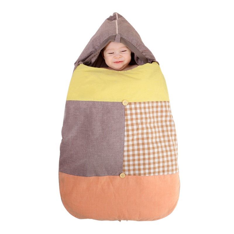 龙之涵 婴儿抱被 宝宝用品包被 婴儿睡袋 新生儿纯棉抱被包巾