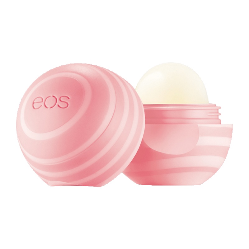 eos/伊欧诗林允同款美国原装进口唇膏系列滋润保湿补水凝柔润唇球浓醇椰香型