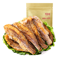 百草味 海味即食 香酥小黄鱼 100g 休闲零食小鱼干