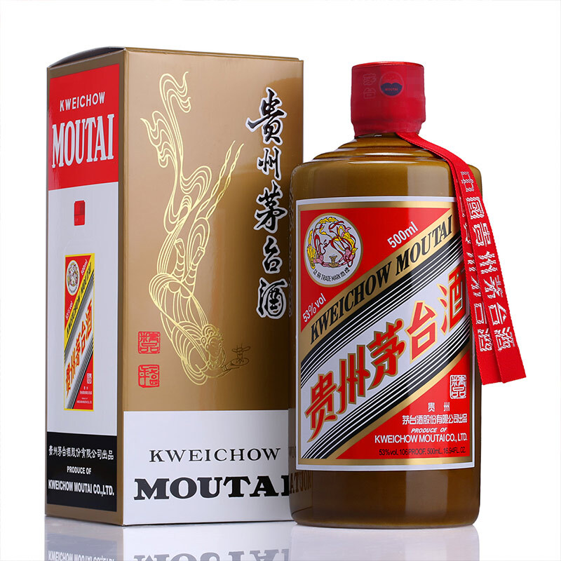 贵州茅台酒 飞天茅台 精品 53度500mL