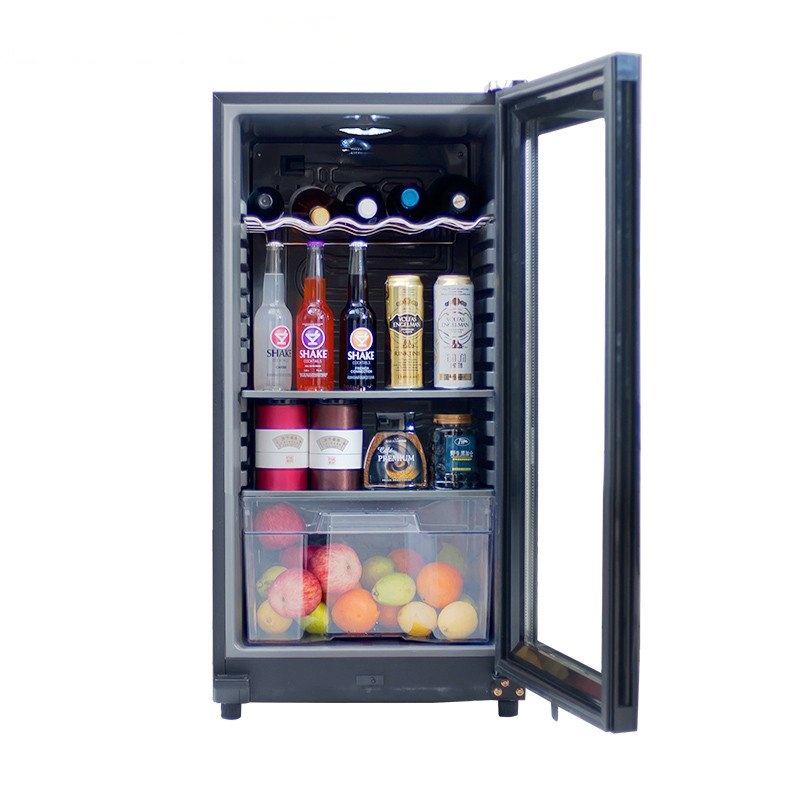 标冰(BIAOBING) LC-128 128升单温一室冷藏保鲜柜 茶叶柜 冰吧 128升右开门商用展示柜