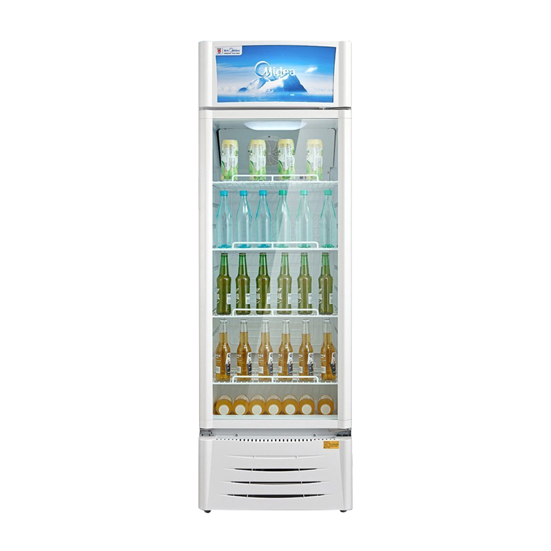 美的(Midea)SC-276GWMQ 276升商用展示柜单门冰柜饮料柜 保鲜柜立式展示柜冰柜