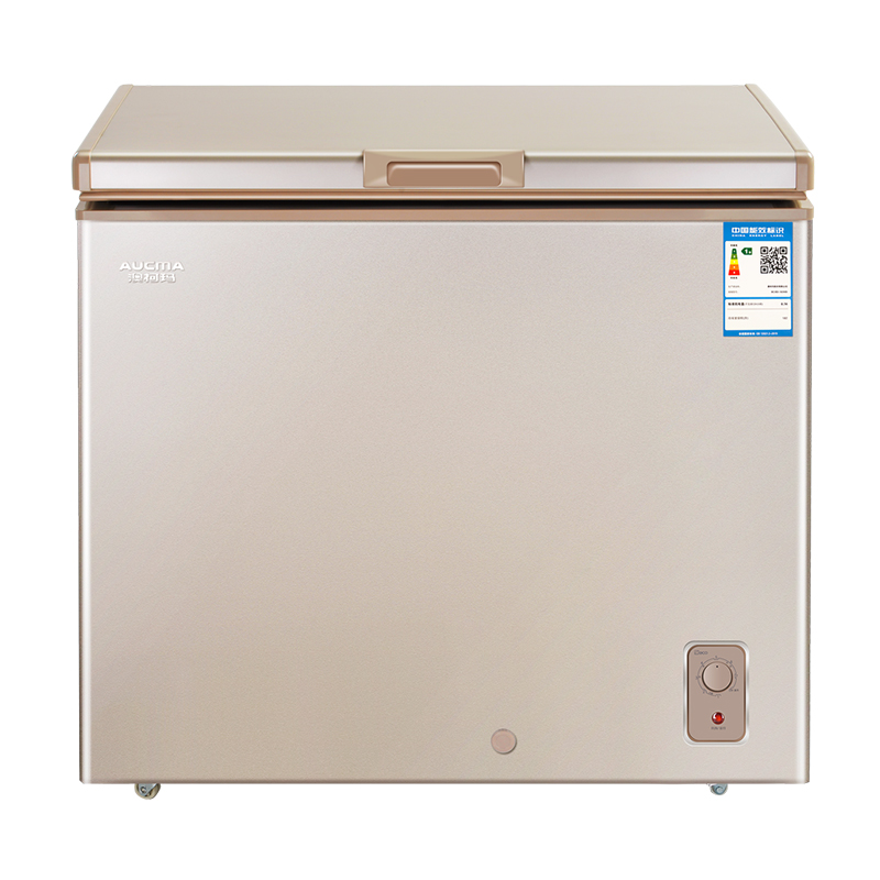 Aucma/澳柯玛 BC/BD-206NH 冷柜商用不锈钢内胆冷藏冷冻家用冰柜