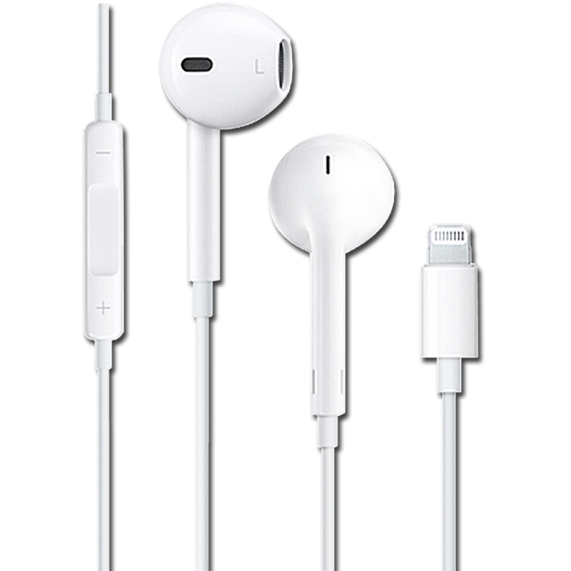 苹果7/7p原装耳机 苹果Lightning接口耳机 iPhone8/X/XR/XS/MAX/11/PRO原装耳机