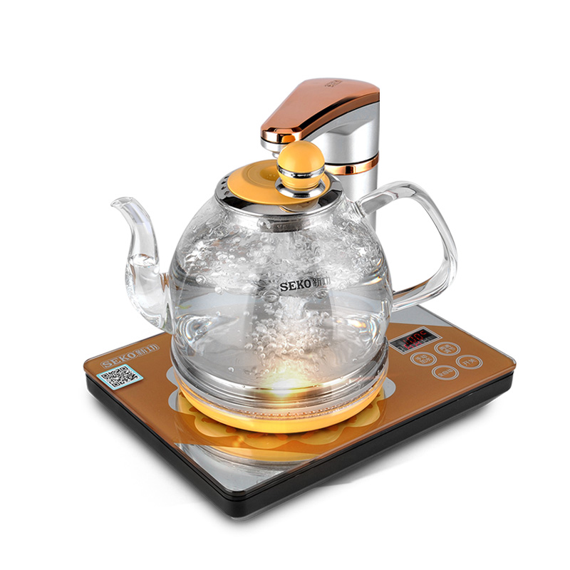 SEKO新功N62全自动上水电热水壶玻璃烧水壶养生煮茶壶电水壶家用