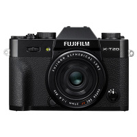 富士官旗】fujifilm/富士x-t20/xt20(27mm)黑色 富士 复古 微单 相机