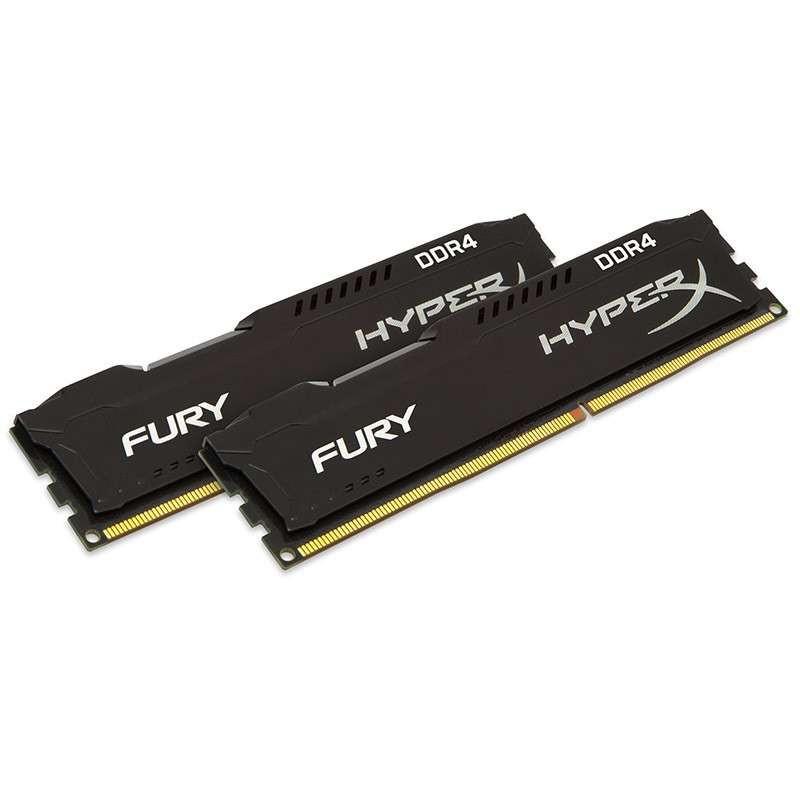 金士顿(Kingston)骇客神条 Fury系列 DDR4 2133 16GB(8Gx2条)台式机内存(HX421C14