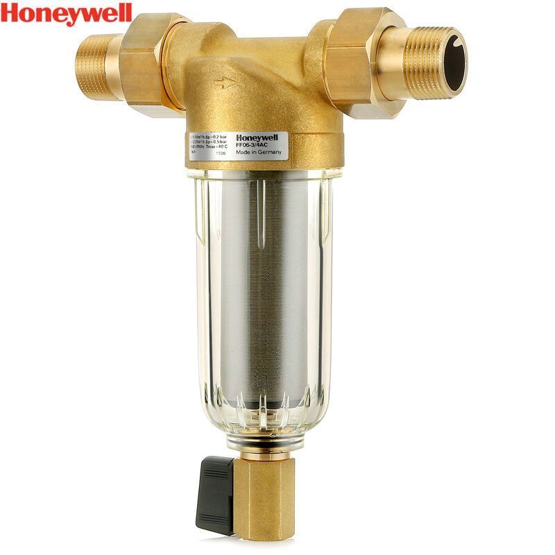 霍尼韦尔（Honeywell）FF06 3/4AC 50微米家用前置管道过滤器除铁锈泥沙