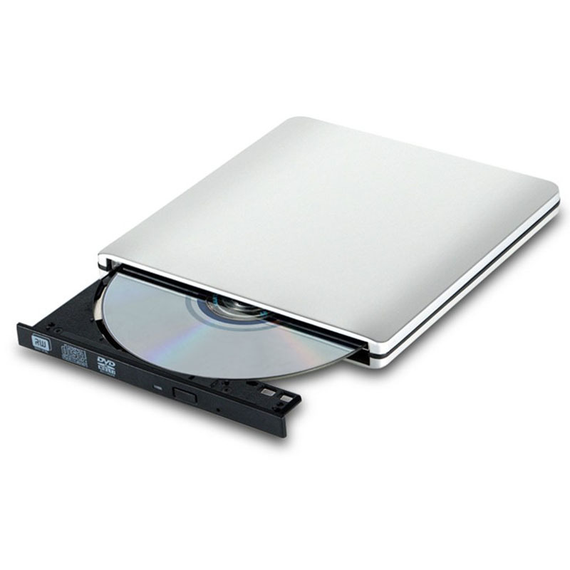 STW 外置DVD光驱 CD刻录机USB3.0 移动外接 台式笔记本一体机光驱 兼容苹果/联想/戴尔 铝合金外壳 红色