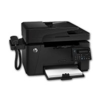 惠普HP LaserJet Pro MFP M128fp/M128FN/128FW 黑白激光多功能打印机一体机(打印复印扫描传真)传真带话筒