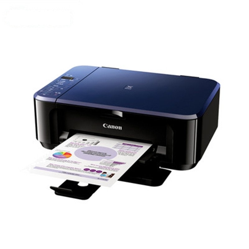 佳能 (Canon) 腾彩 PIXMA E518 彩色喷墨一体机(打印 复印 扫描)家用照片打印复印一体机