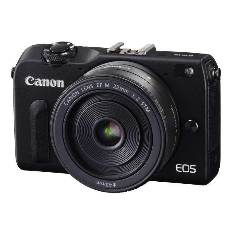 佳能 数码微单相机 EOS M2 WLENS KIT双头套(黑)