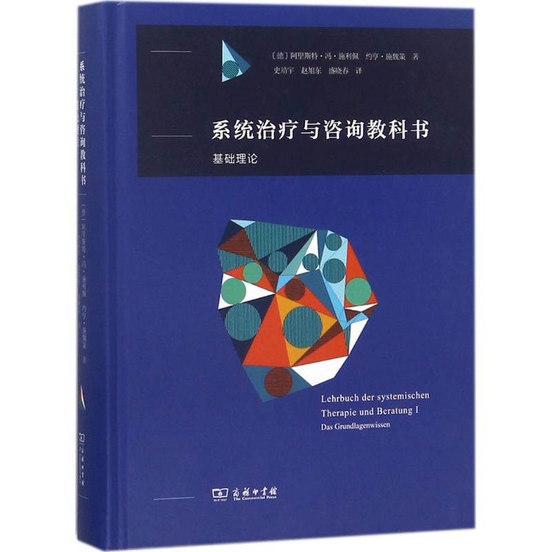 系统治疗与咨询教科书:基础理论 (德)阿里斯特·冯·施利佩,(德)约亨·施魏策 著;史靖宇,赵旭东,盛晓春 译 著 