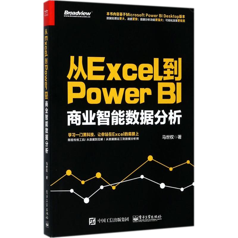 从Excel到PowerBI:商业智能数据分析 马世权 著 著 专业科技 文轩网