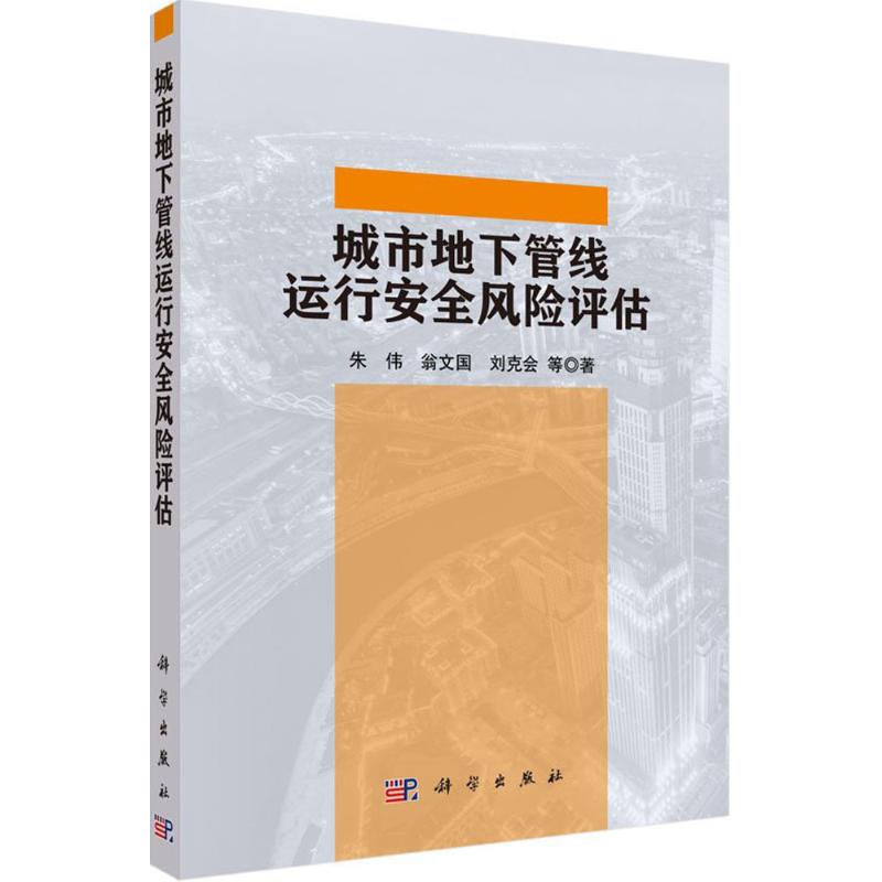 城市地下管线运行安全风险评估 朱伟 等 著 专业科技 文轩网